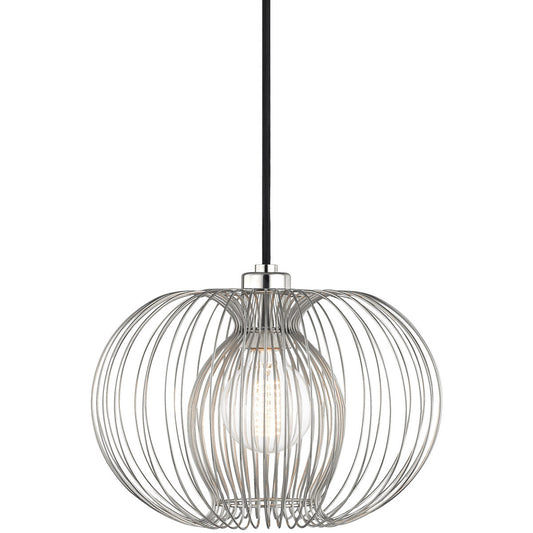 Mitzi 1 Light Pendant in Polished Nickel H181701S-PN