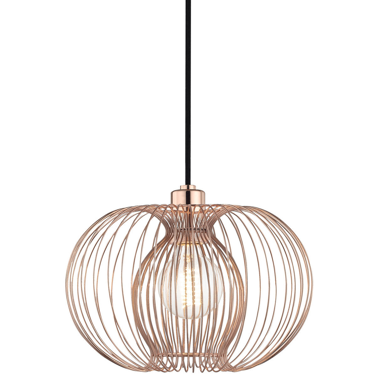 Mitzi 1 Light Pendant in Polished Copper H181701S-POC