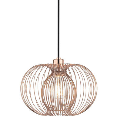 Mitzi 1 Light Pendant in Polished Copper H181701S-POC