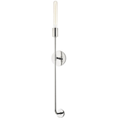 Mitzi 1 Light Wall Sconce in Polished Nickel H185101-PN