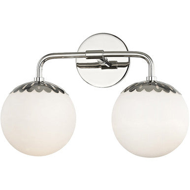 Mitzi 2 Light Bath and Vanity in Polished Nickel H193302-PN