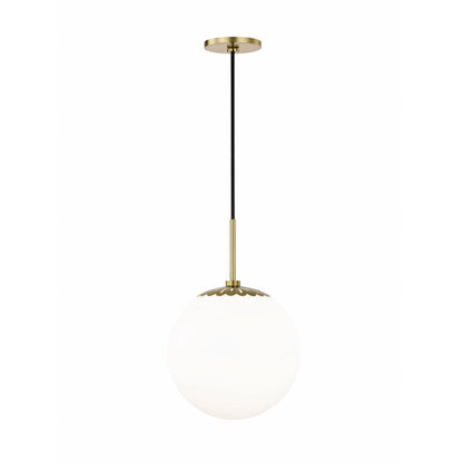 Mitzi 1 Light Pendant in Aged Brass H193701L-AGB