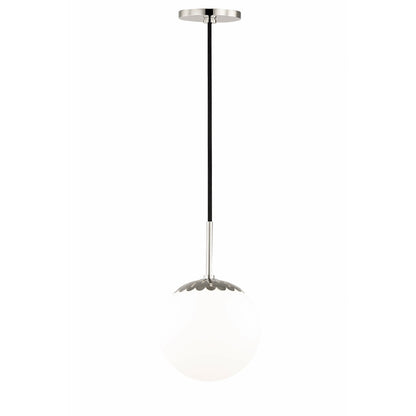 Mitzi 1 Light Pendant in Polished Nickel H193701S-PN