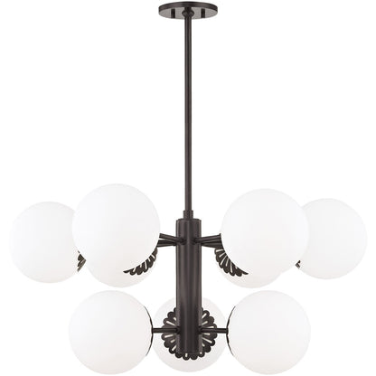 Mitzi 9 Light Chandelier in Old Bronze H193809-OB