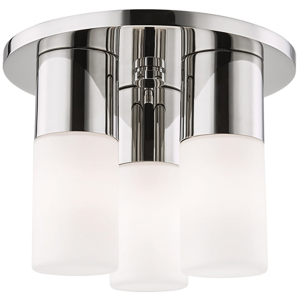 Mitzi 3 Light Flush Mount in Polished Nickel H196503-PN