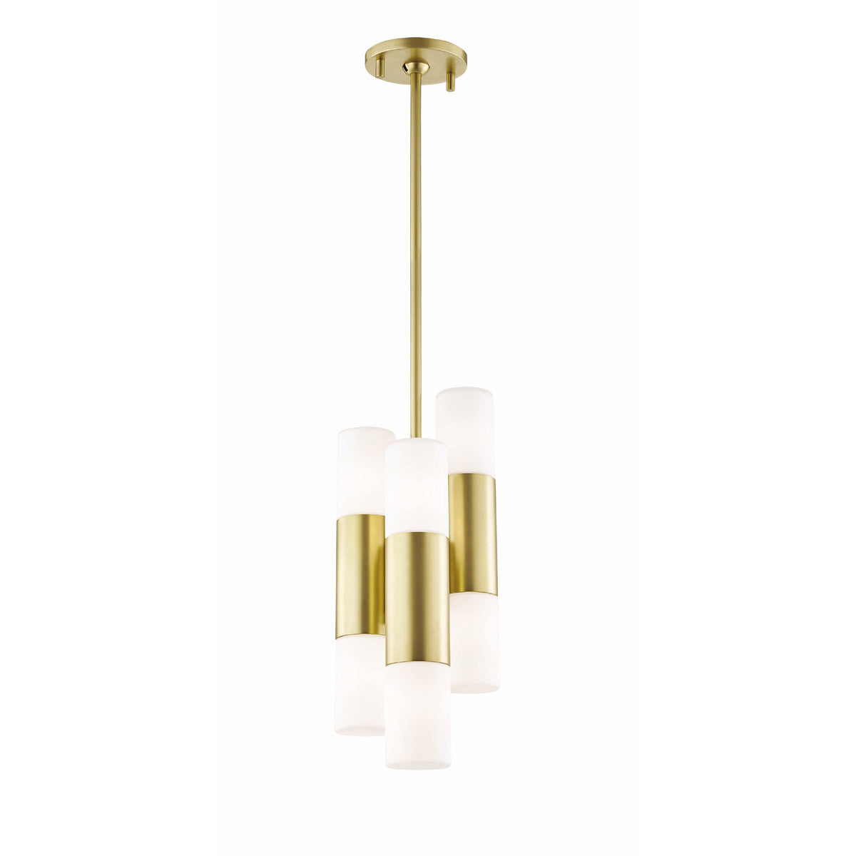 Mitzi 6 Light Pendant in Aged Brass H196706-AGB