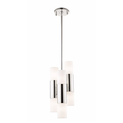 Mitzi 6 Light Pendant in Polished Nickel H196706-PN