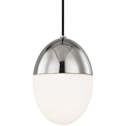 Mitzi 1 Light Pendant in Polished Nickel H206701S-PN