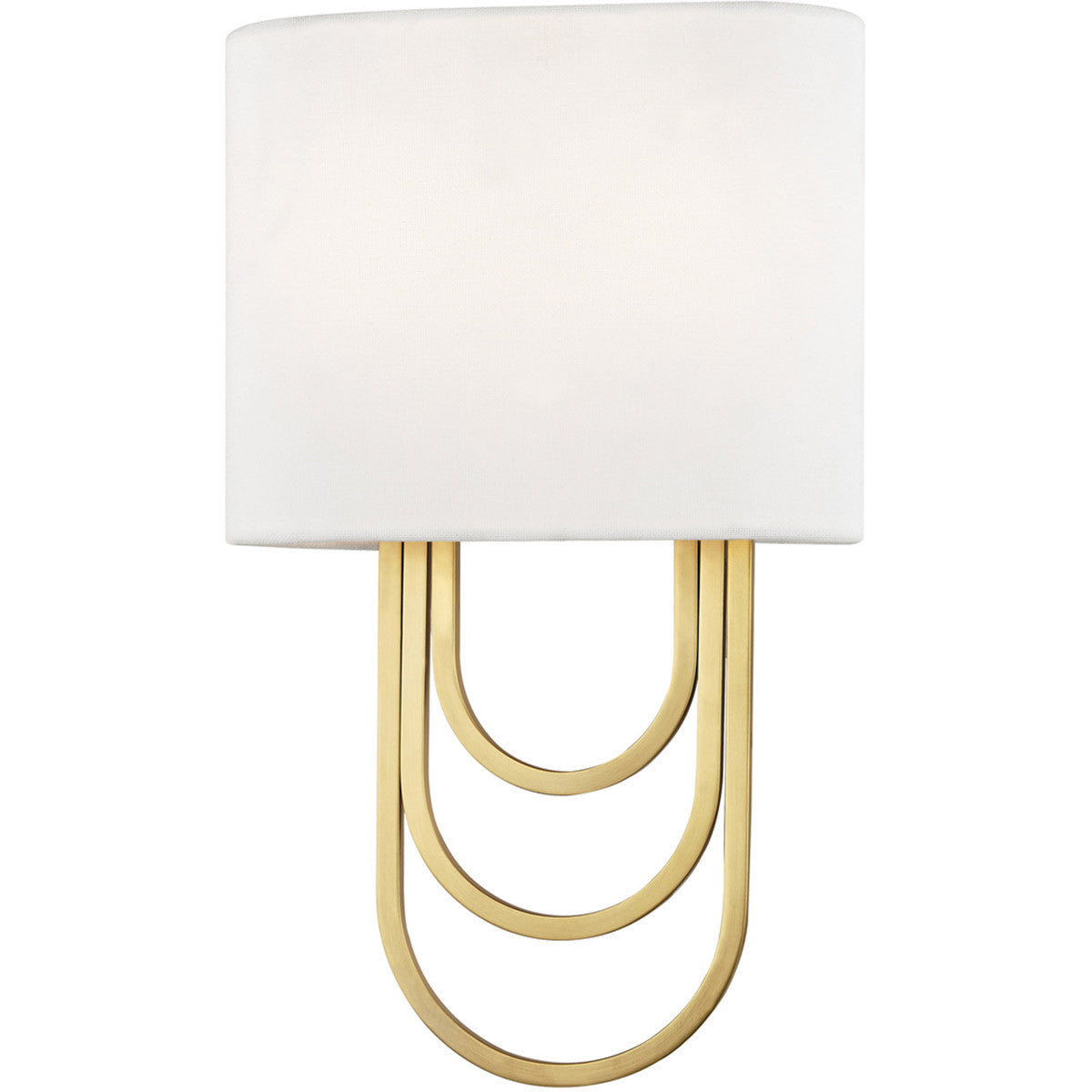 Mitzi 2 Light Wall Sconce in Aged Brass H210102-AGB