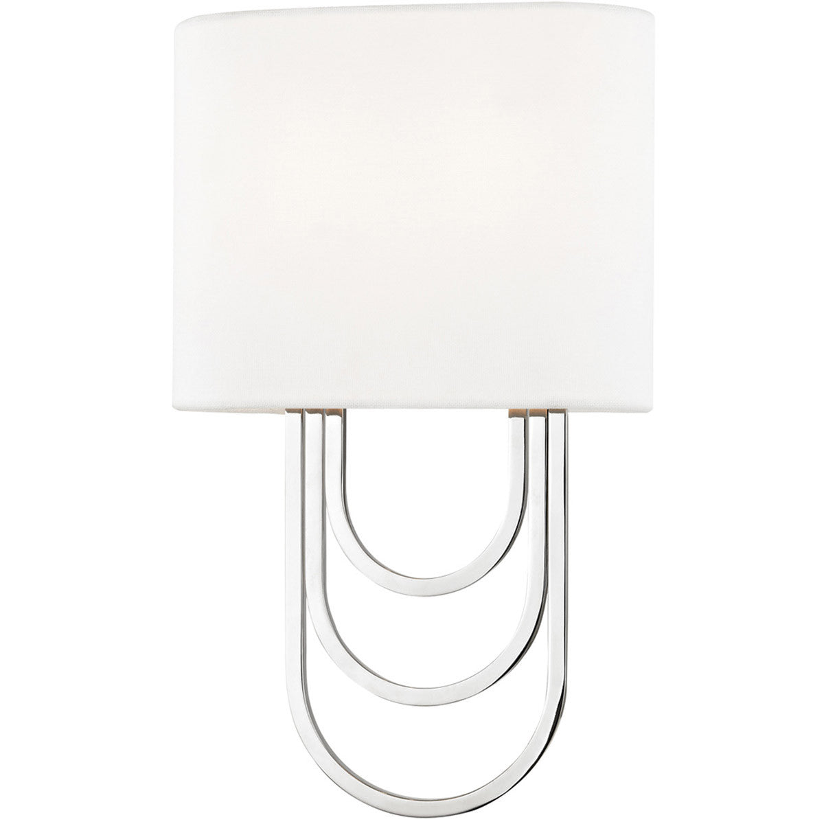 Mitzi 2 Light Wall Sconce in Polished Nickel H210102-PN