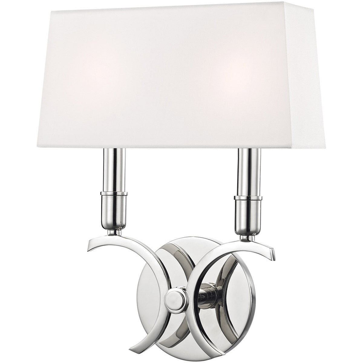 Mitzi 2 Light Wall Sconce in Polished Nickel H212102S-PN