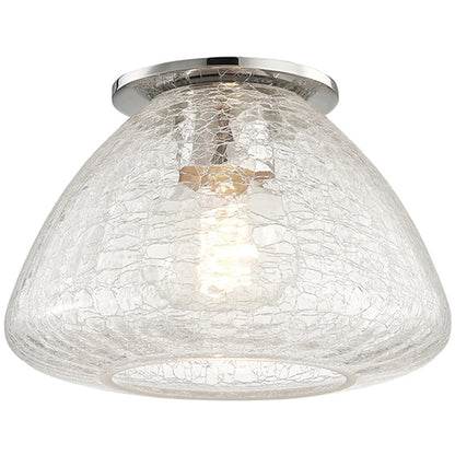 Mitzi 1 Light Flush Mount in Polished Nickel H216501S-PN