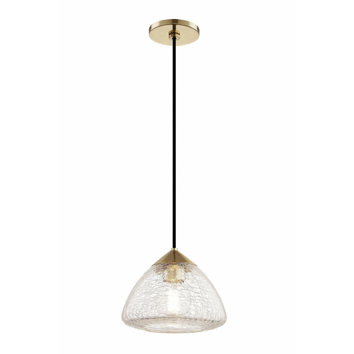 Mitzi 1 Light Pendant in Aged Brass H216701S-AGB