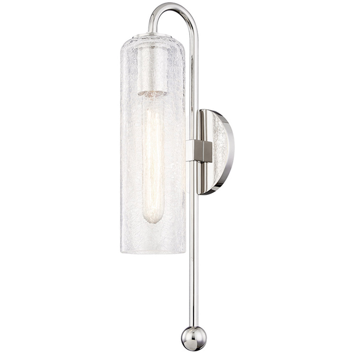 Mitzi 1 Light Wall Sconce in Polished Nickel H222101-PN