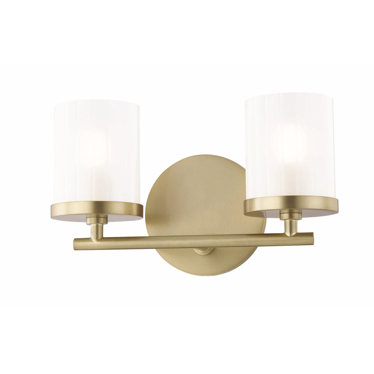 Mitzi 2 Light Bath and Vanity in Aged Brass H239302-AGB