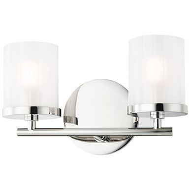 Mitzi 2 Light Bath and Vanity in Polished Nickel H239302-PN