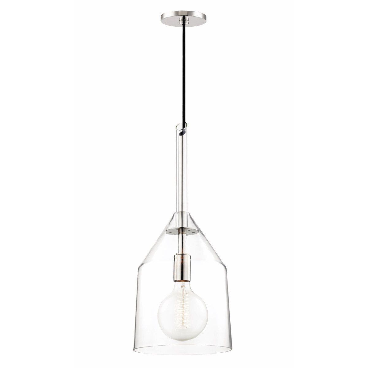 Mitzi 1 Light Pendant in Polished Nickel H252701L-PN