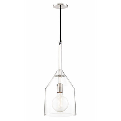 Mitzi 1 Light Pendant in Polished Nickel H252701L-PN