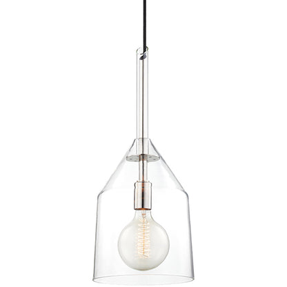 Mitzi 1 Light Pendant in Polished Nickel H252701L-PN