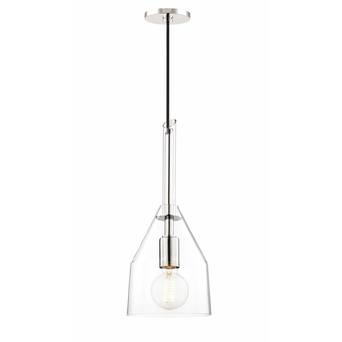 Mitzi 1 Light Pendant in Polished Nickel H252701S-PN