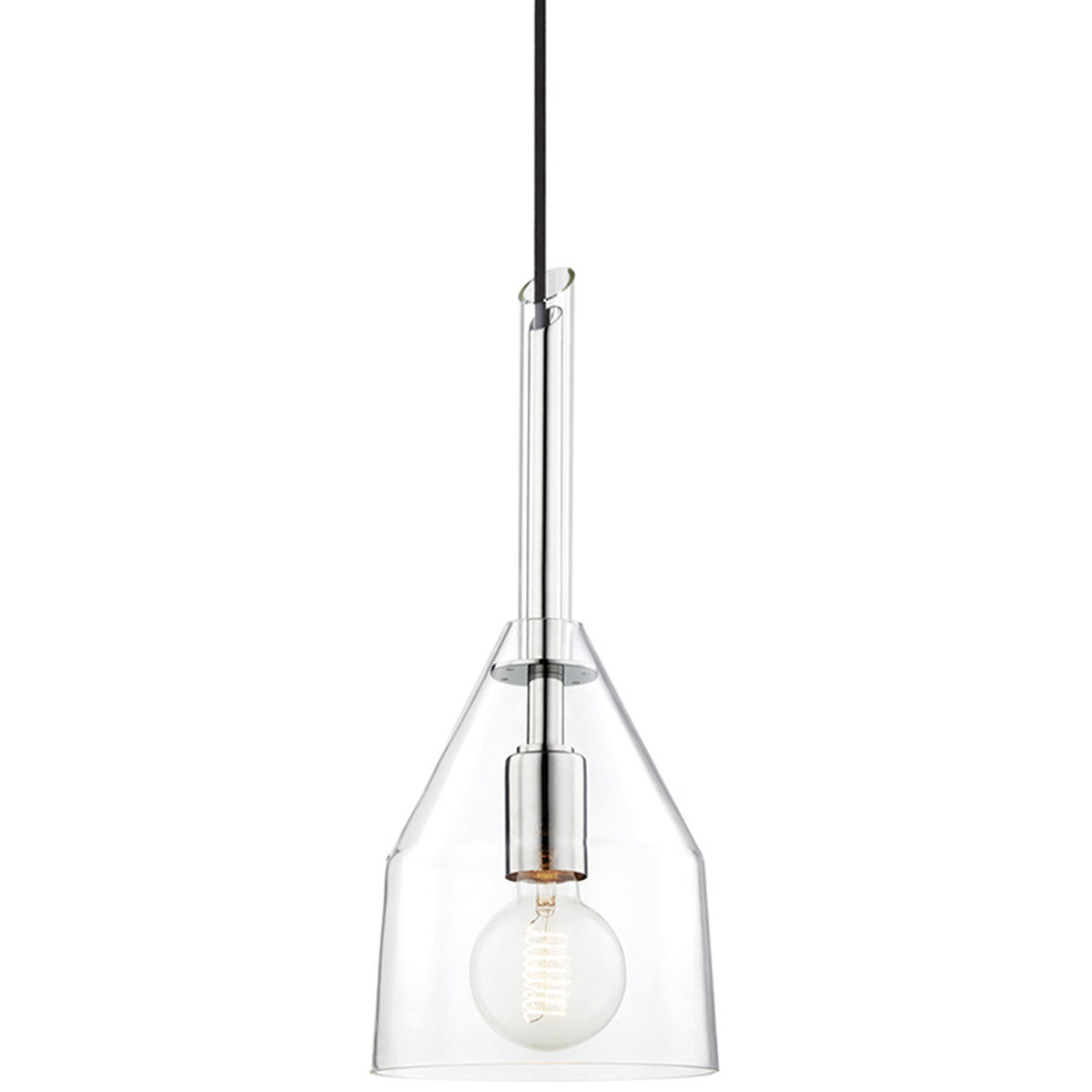 Mitzi 1 Light Pendant in Polished Nickel H252701S-PN