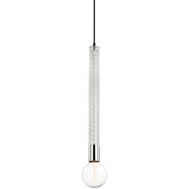 Mitzi 1 Light Pendant in Polished Nickel H256701-PN