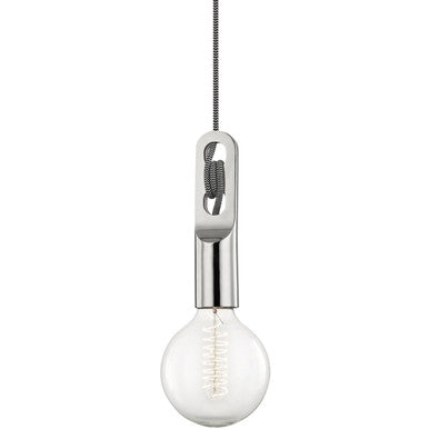 Mitzi 1 Light Pendant in Polished Nickel H257701-PN