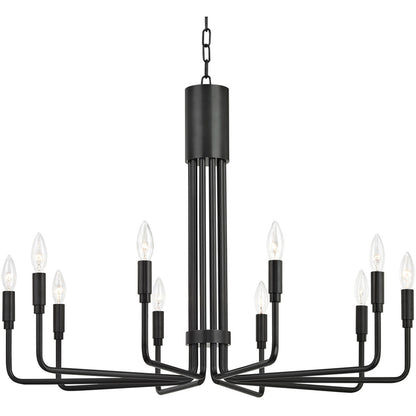 Mitzi 10 Light Chandelier in Old Bronze H261810-OB