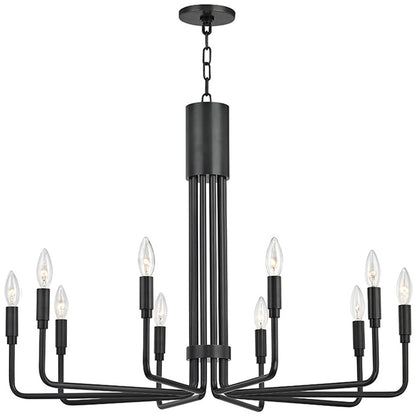 Mitzi 10 Light Chandelier in Old Bronze H261810-OB