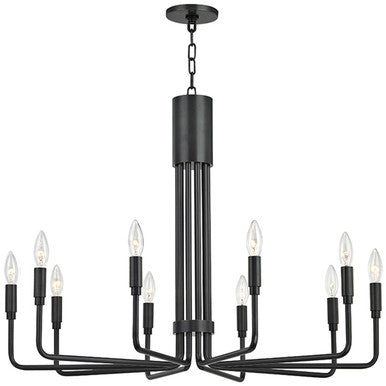 Mitzi 10 Light Chandelier in Old Bronze H261810-OB