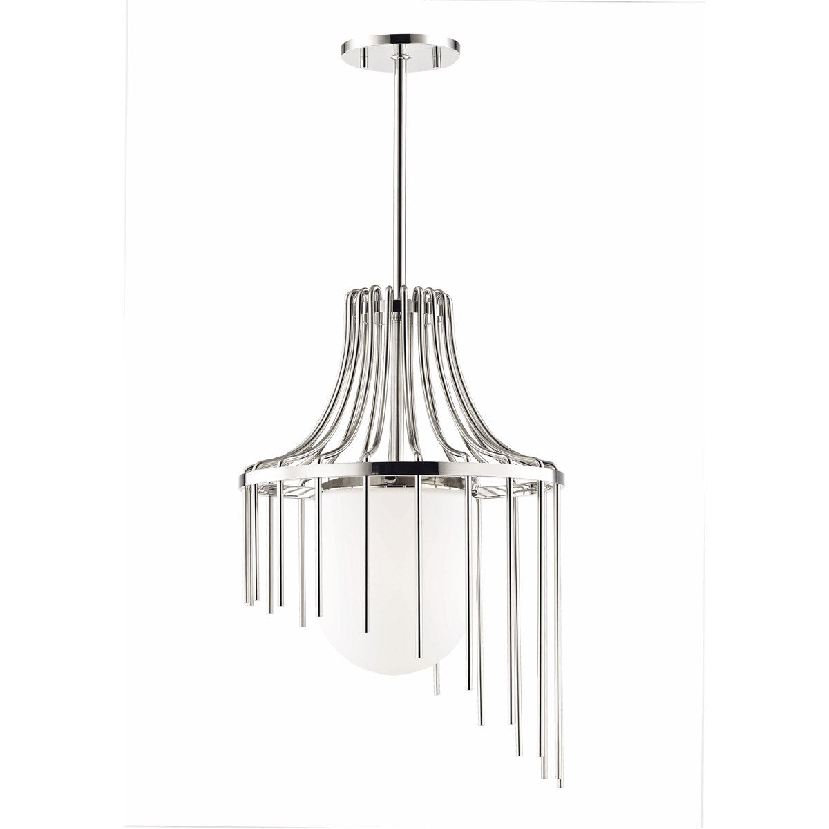 Mitzi 1 Light Pendant in Polished Nickel H266701L-PN