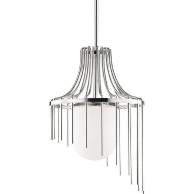 Mitzi 1 Light Pendant in Polished Nickel H266701L-PN