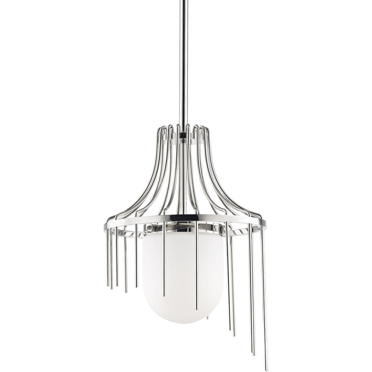 Mitzi 1 Light Pendant in Polished Nickel H266701S-PN