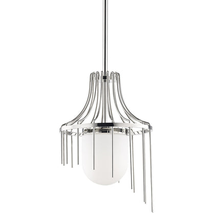 Mitzi 1 Light Pendant in Polished Nickel H266701S-PN