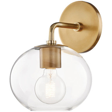 Mitzi 1 Light Wall Sconce in Aged Brass H270101-AGB