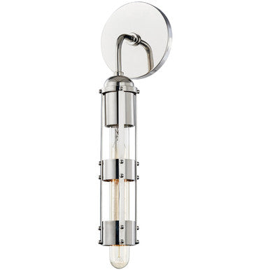 Mitzi 1 Light Wall Sconce in Polished Nickel H272101-PN