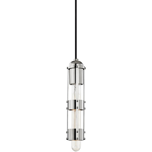 Mitzi 1 Light Pendant in Polished Nickel H272701-PN