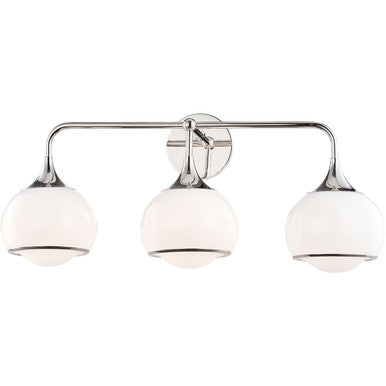 Mitzi 3 Light Bath and Vanity in Polished Nickel H281303-PN