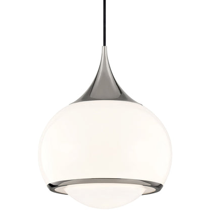 Mitzi 1 Light Pendant in Polished Nickel H281701L-PN