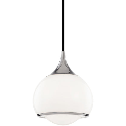 Mitzi 1 Light Pendant in Polished Nickel H281701S-PN