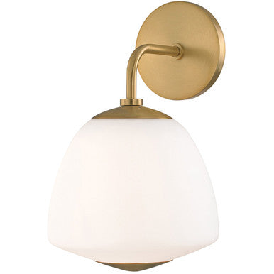 Mitzi 1 Light Wall Sconce in Aged Brass H288101-AGB