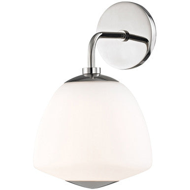 Mitzi 1 Light Wall Sconce in Polished Nickel H288101-PN