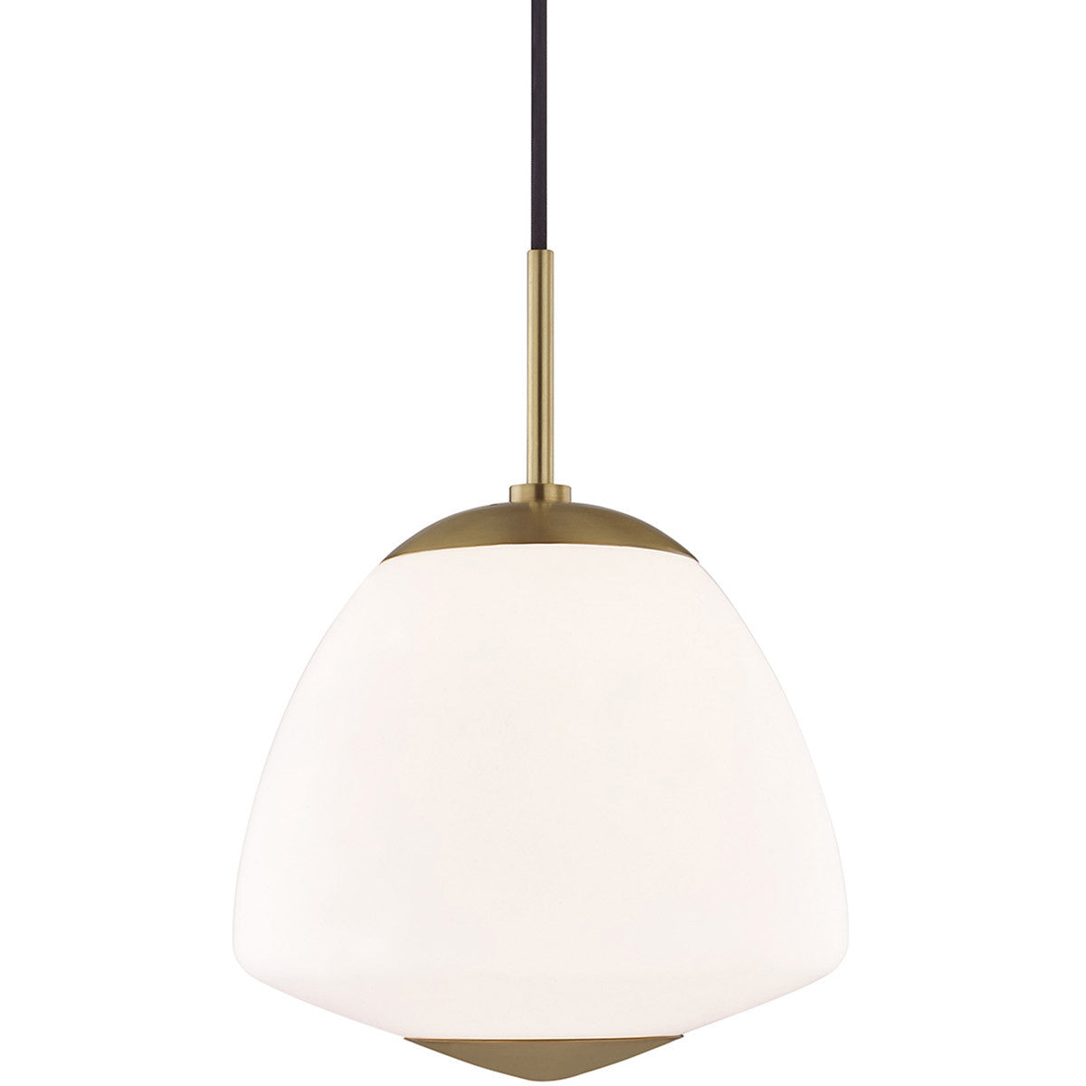 Mitzi 1 Light Pendant in Aged Brass H288701L-AGB