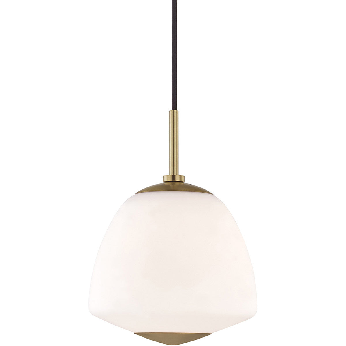 Mitzi 1 Light Pendant in Aged Brass H288701S-AGB