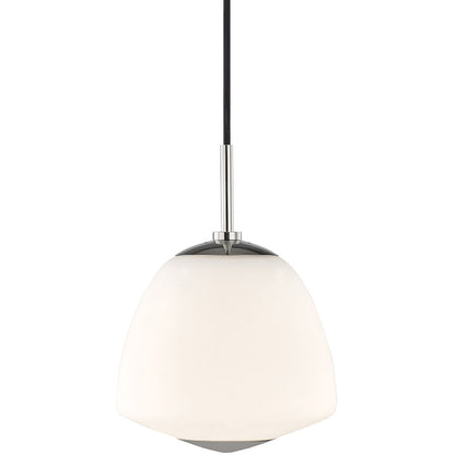 Mitzi 1 Light Pendant in Polished Nickel H288701S-PN