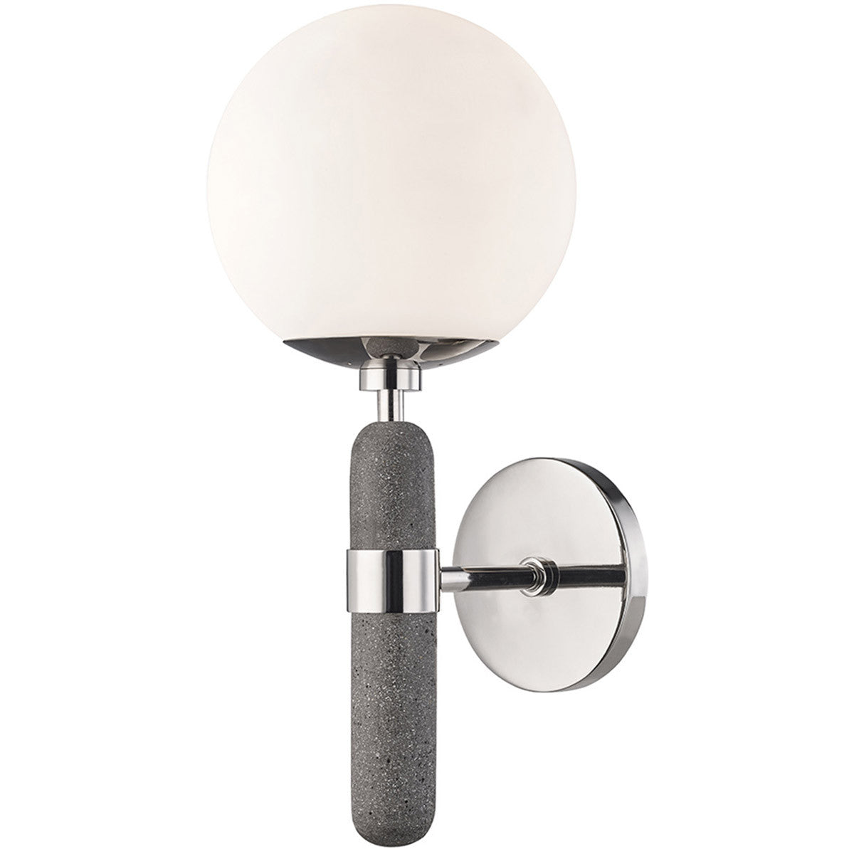 Mitzi 1 Light Wall Sconce in Polished Nickel H289101-PN