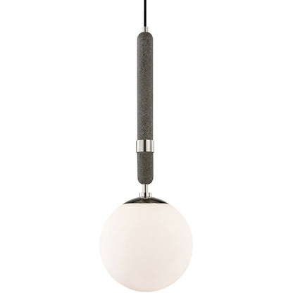 Mitzi 1 Light Pendant in Polished Nickel H289701L-PN