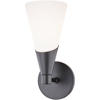 Mitzi 1 Light Wall Sconce in Black H312101-BLK