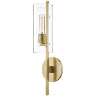 Mitzi 1 Light Wall Sconce in Aged Brass H326101-AGB