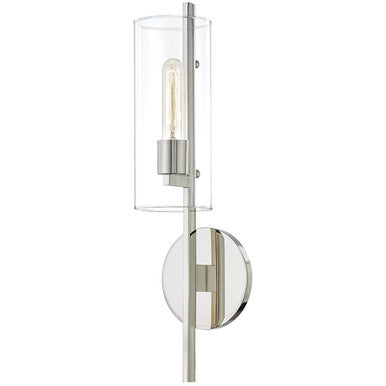 Mitzi 1 Light Wall Sconce in Polished Nickel H326101-PN